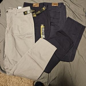 Bundle Of 3 Lee Work Pants